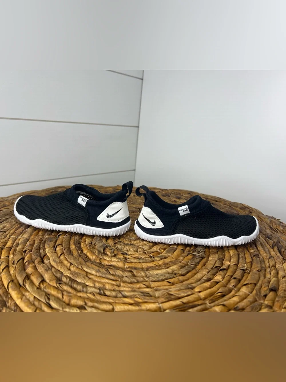 Nike Kids- Black & White Aqua Sock Water Shoes- New without Tags